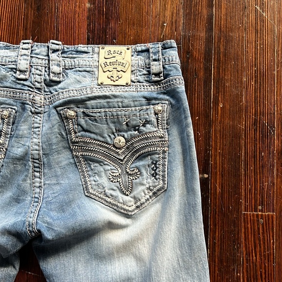 Rock Revival Mikael Straight Jeans Size 40 - Picture 5 of 5